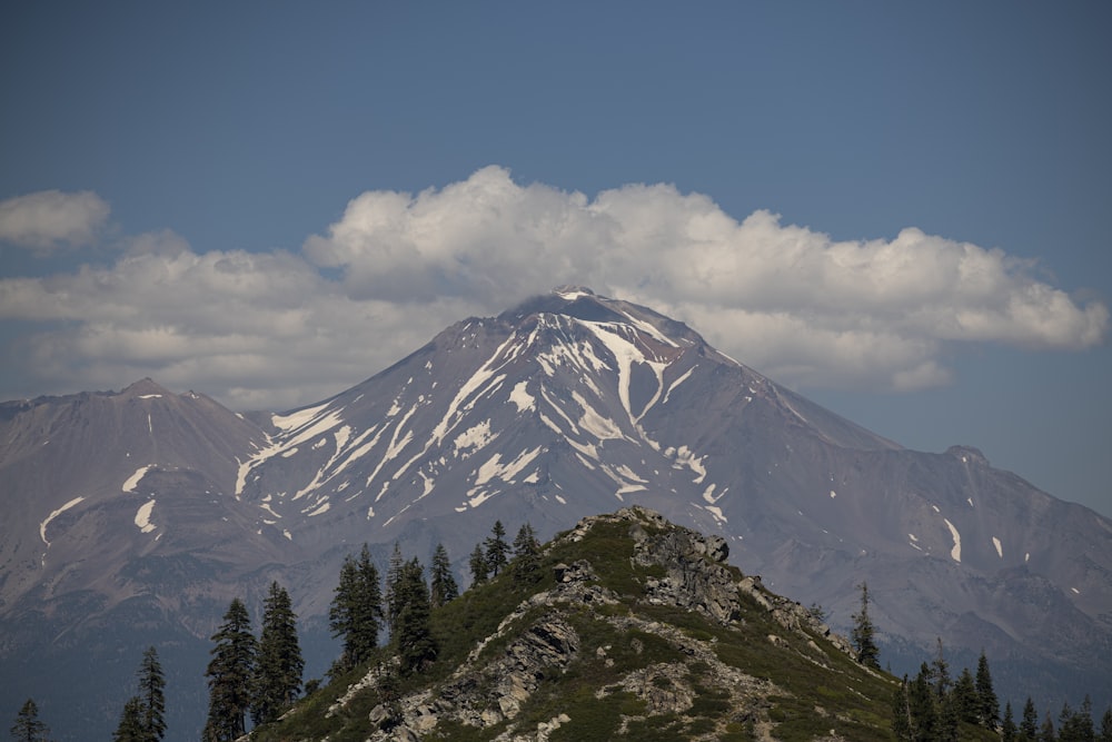 snow covered mountain under blue sky during daytime