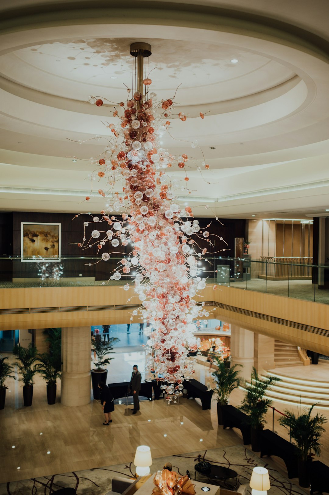 white and red christmas tree