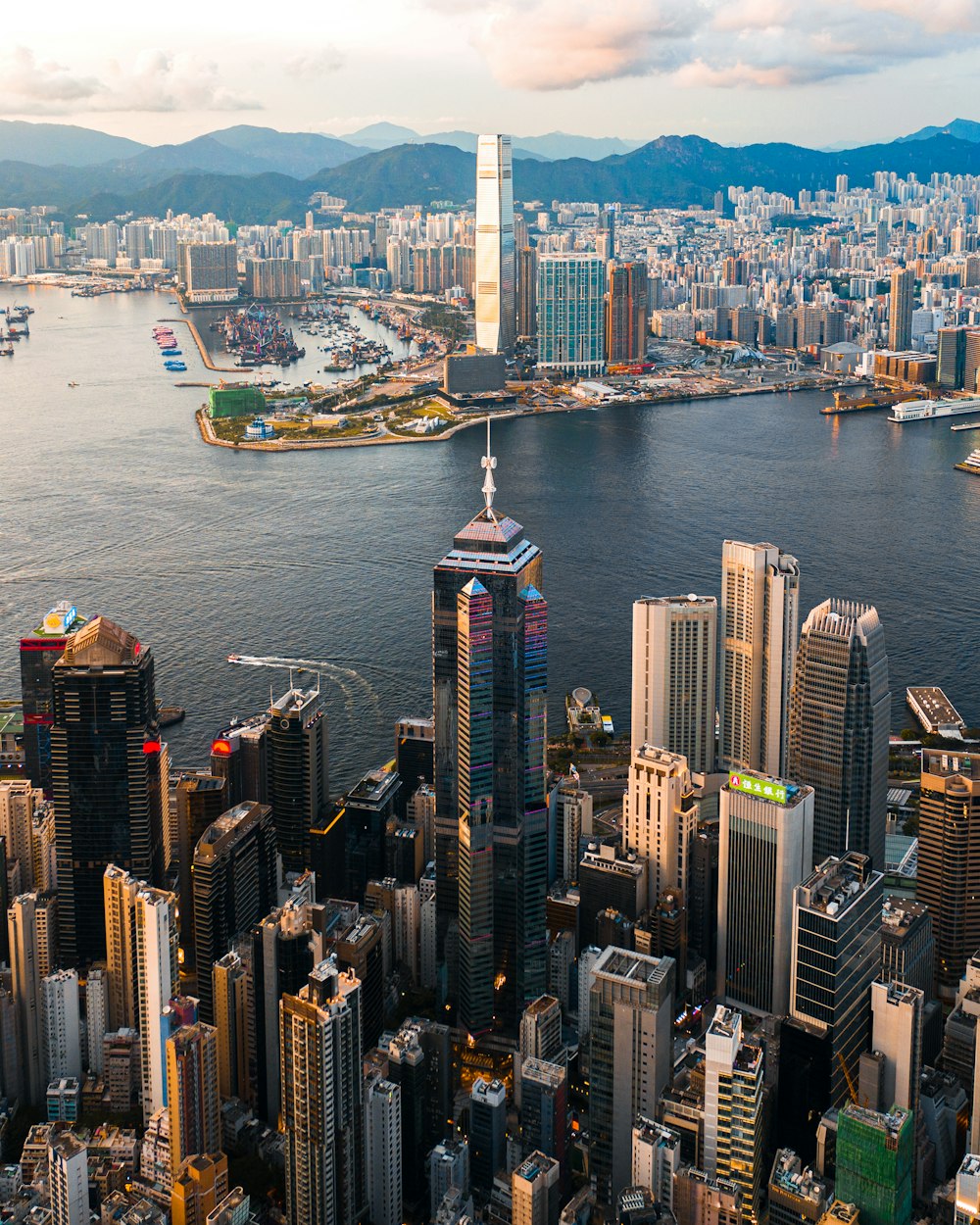 aerial view of city buildings during daytime