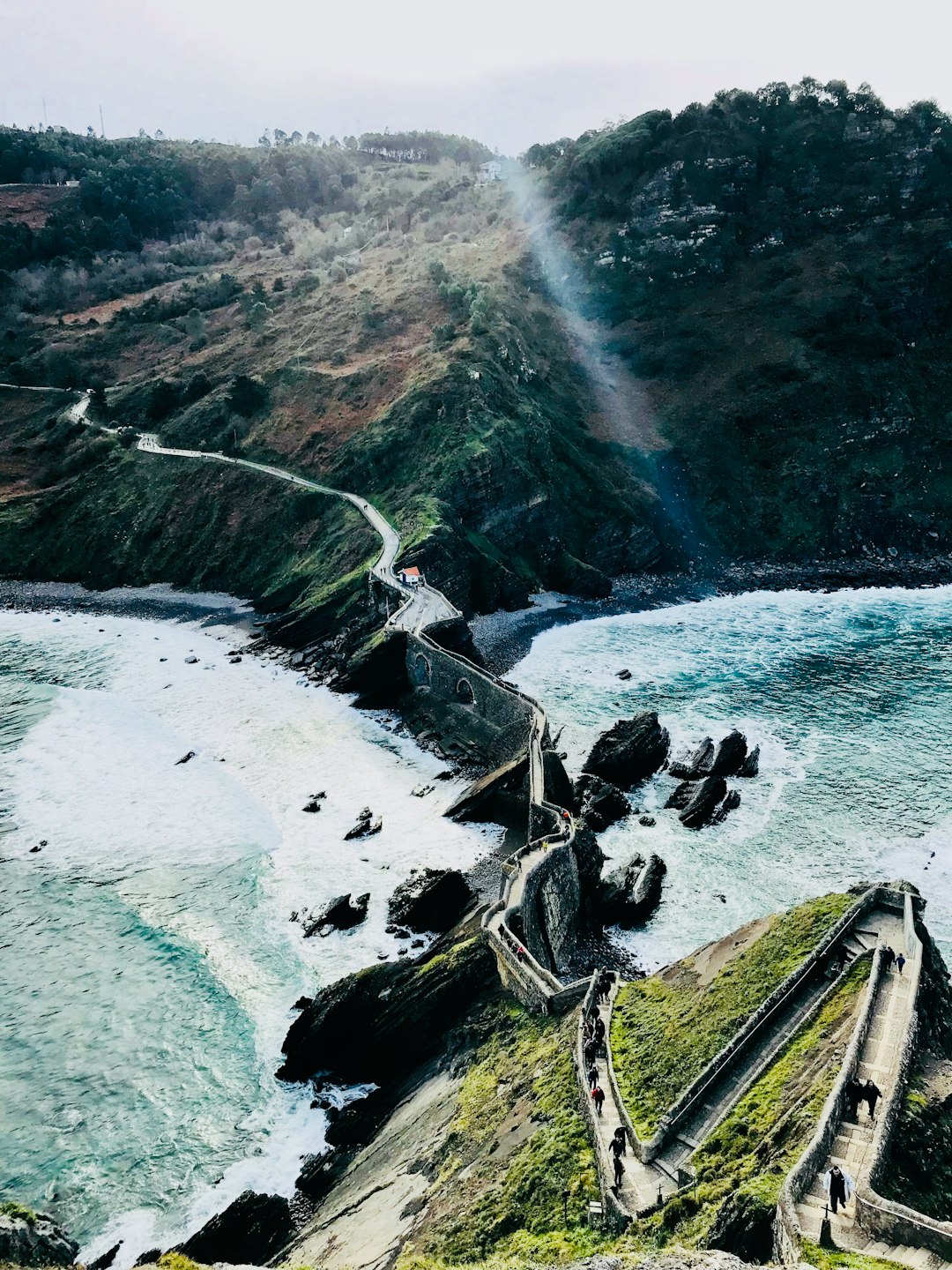 Waterfall photo spot Escalinatas de San Juan de Gaztelugatxe Spain