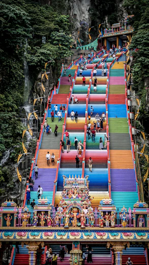Batu Caves Hindu temple Kuala Lumpur