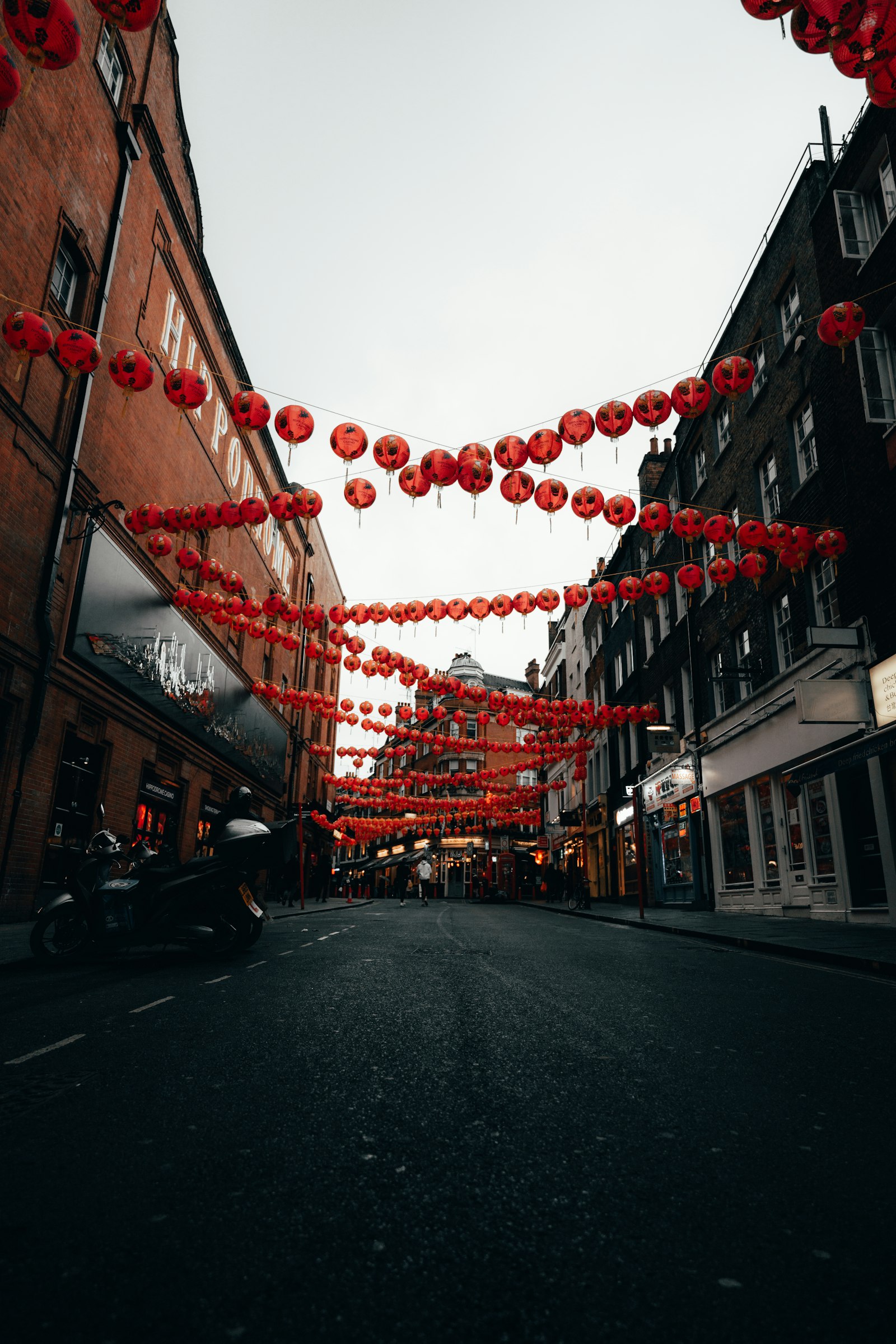 Sony a7R III + Sigma 14-24mm F2.8 DG DN Art sample photo. Red string lights on photography