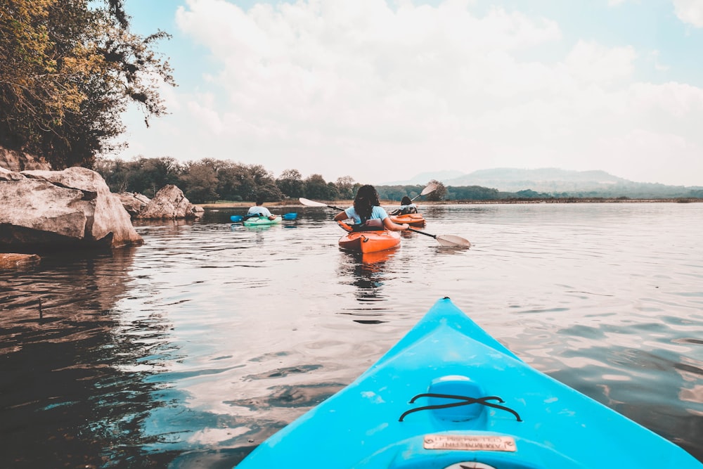 people in water during daytime