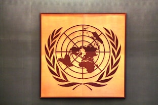 brown and black abstract painting