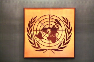 brown and black abstract painting