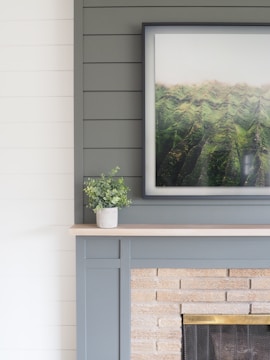 white wooden framed glass window