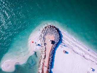 aerial view of island during daytime