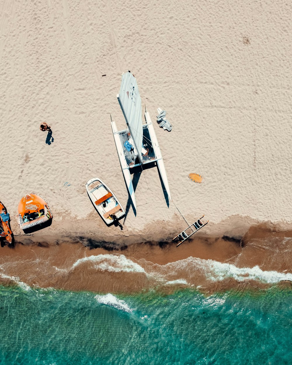 people on beach during daytime