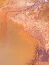 aerial view of ocean waves