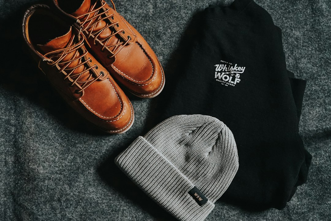 running apparel flatlay