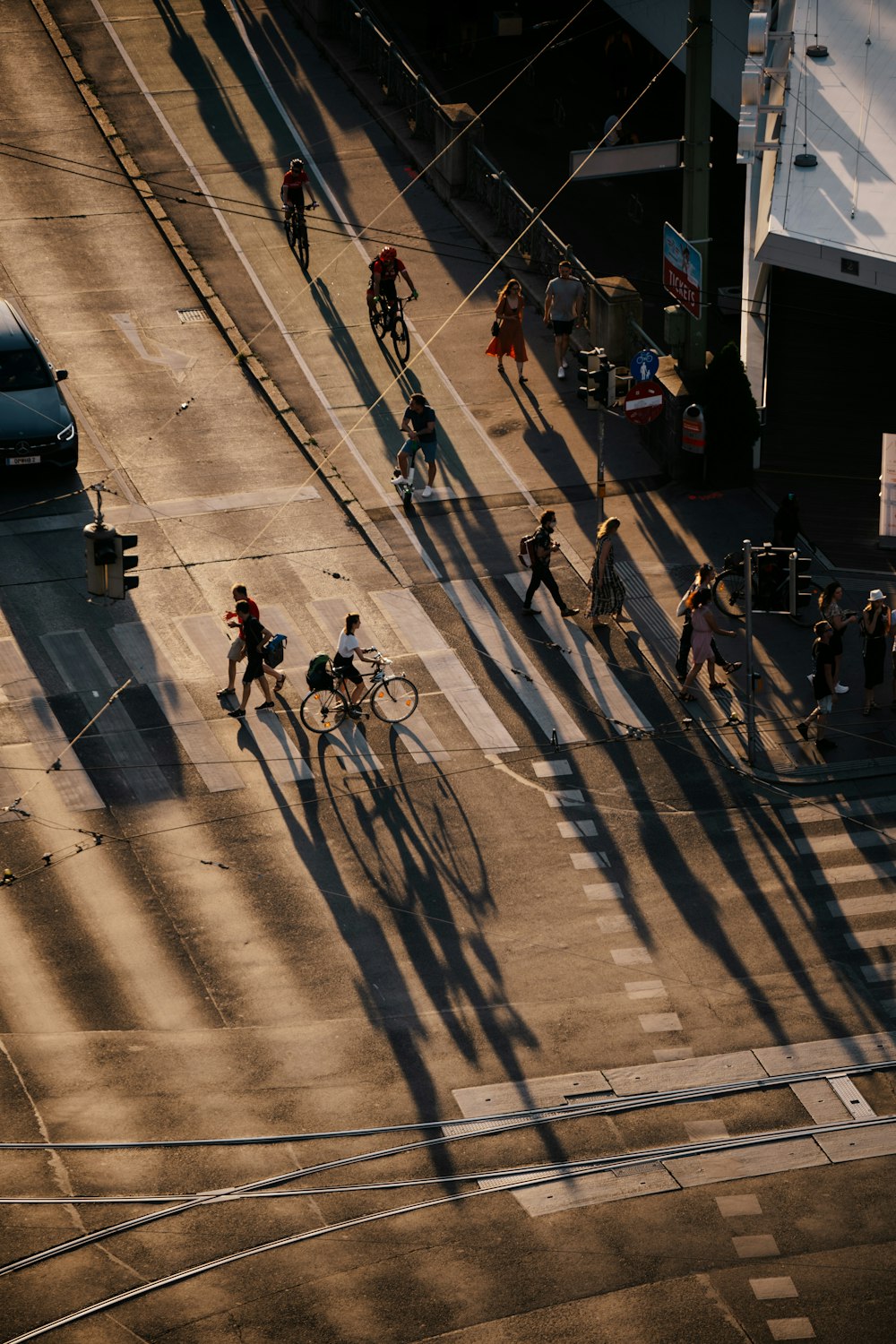 people walking on sidewalk during daytime