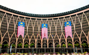 Nearby Johor Bahru attractions visible from the homestay, showcasing local charm