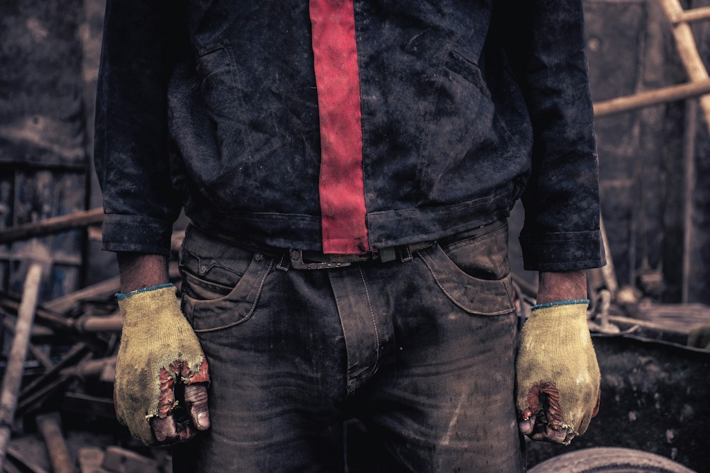 Leather Work Gloves