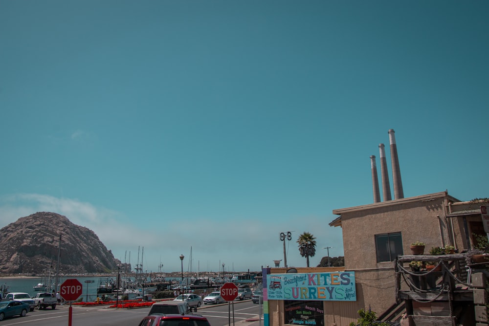 cars parked on parking lot during daytime