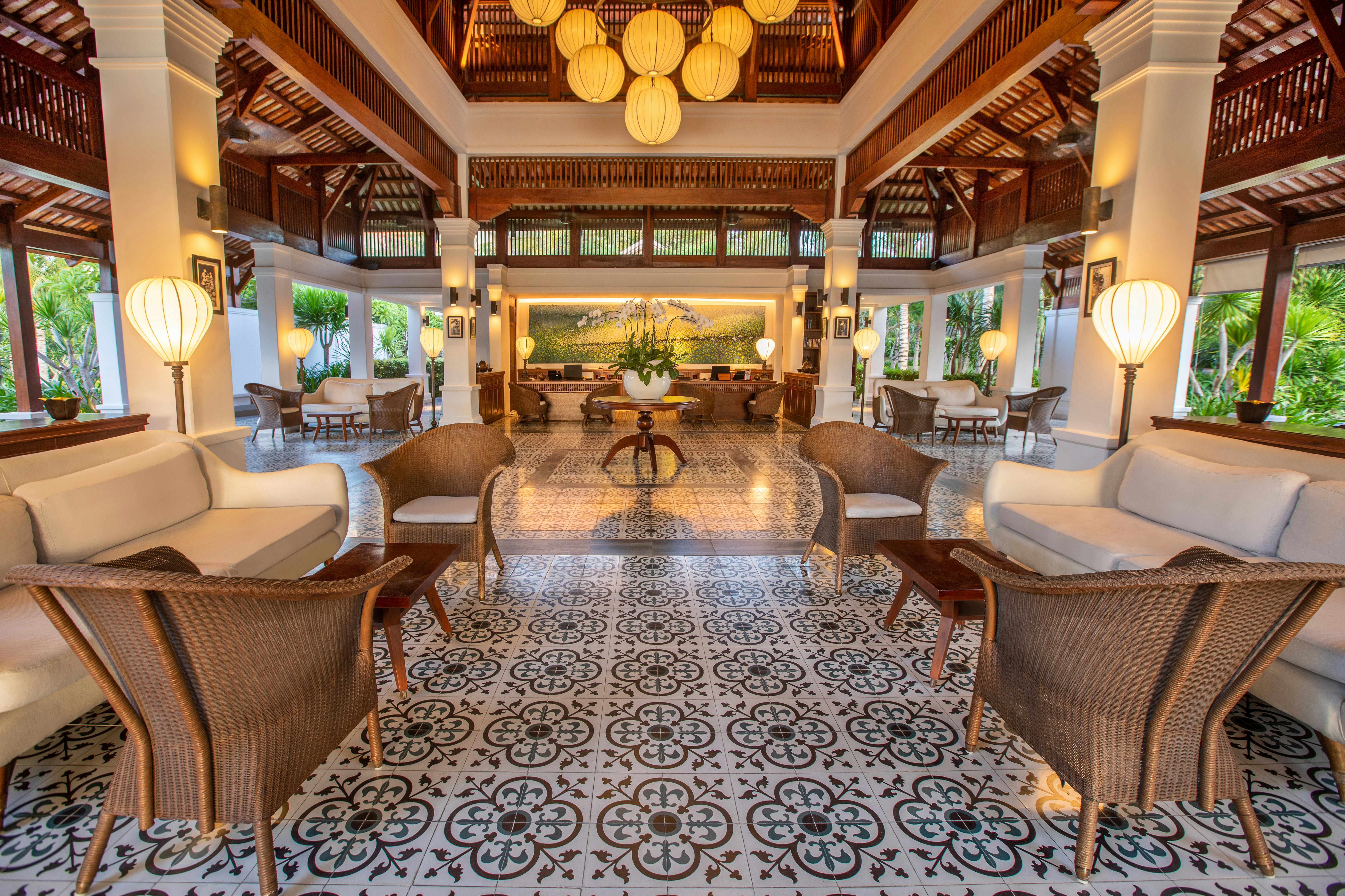 Indochine style resort, The Anam Cam Ranh, Vietnam