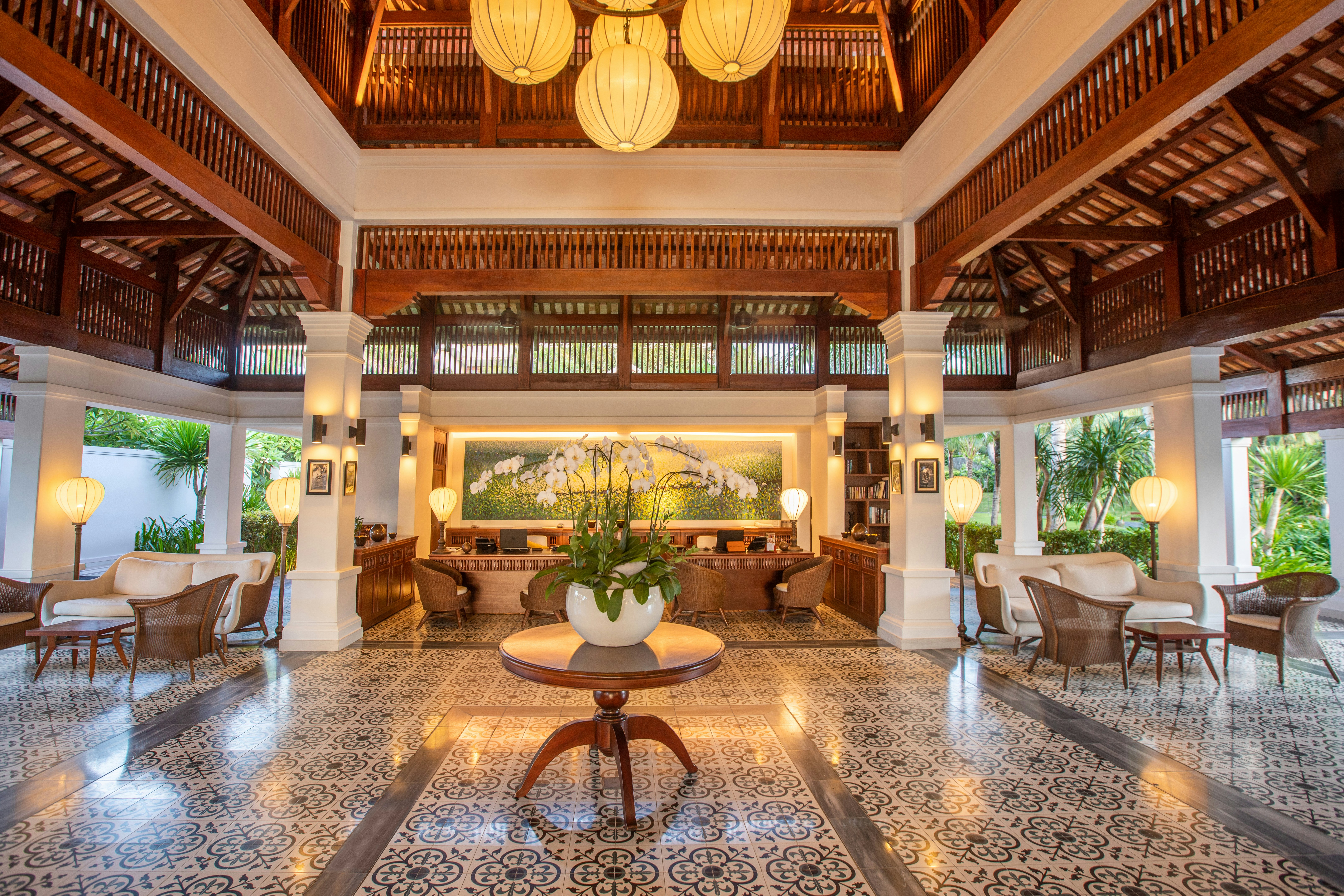 Indochine style resort, The Anam Cam Ranh, Vietnam