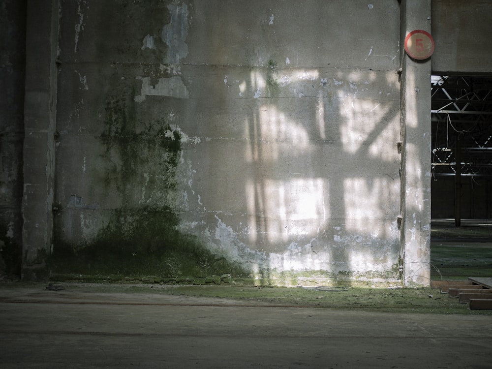 white and black concrete wall