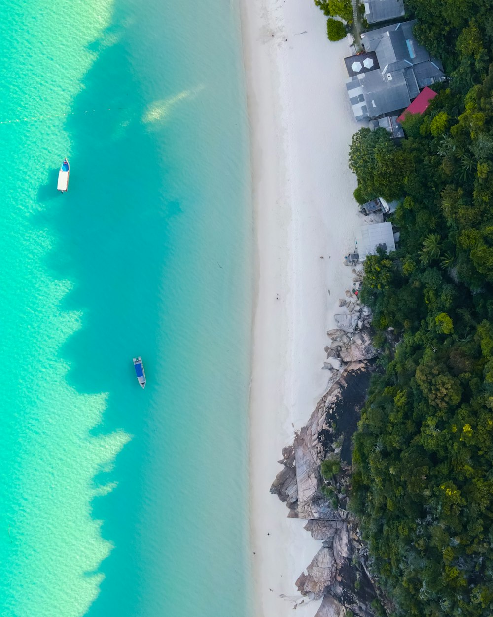 aerial view of body of water during daytime