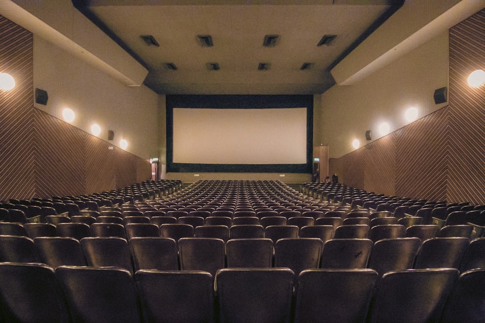 empty chairs in a room