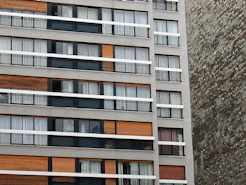 brown and white concrete building