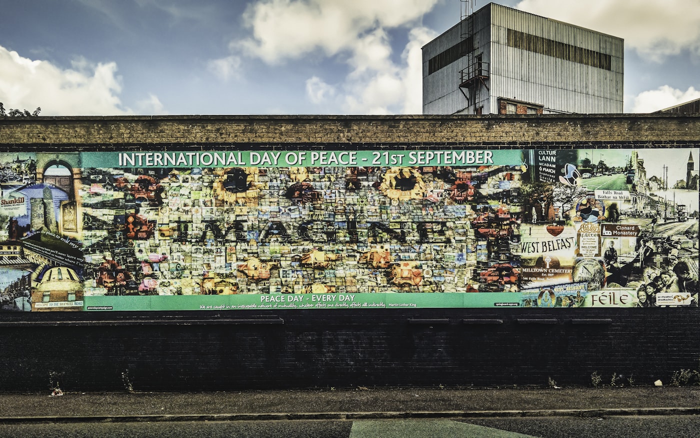 Belfast peace wall