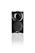 A sleek black speaker with a glossy, rounded top section and a fabric-covered lower section displaying the Stein Music logo. The speaker is reflected on the white surface it stands upon, adding a sense of elegance and modernity.