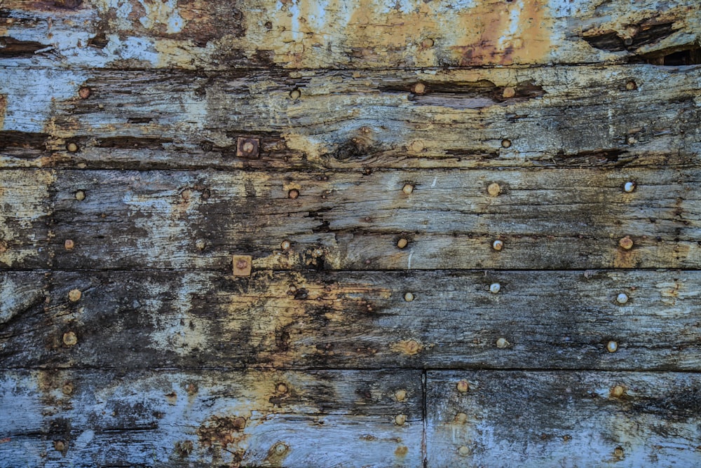 brown and black wooden surface