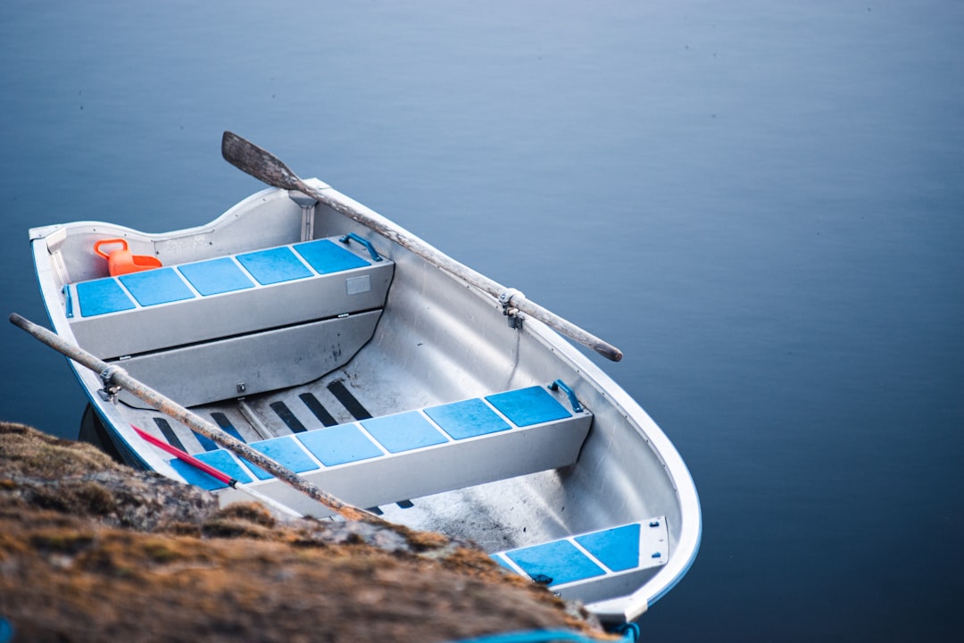 white and blue boat on water during daytime