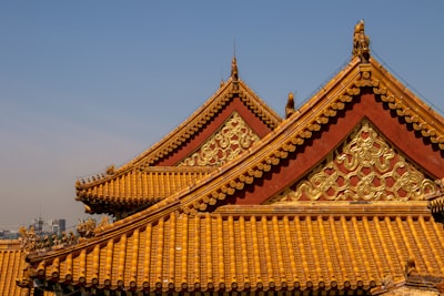 brown and white temple under blue sky during daytime