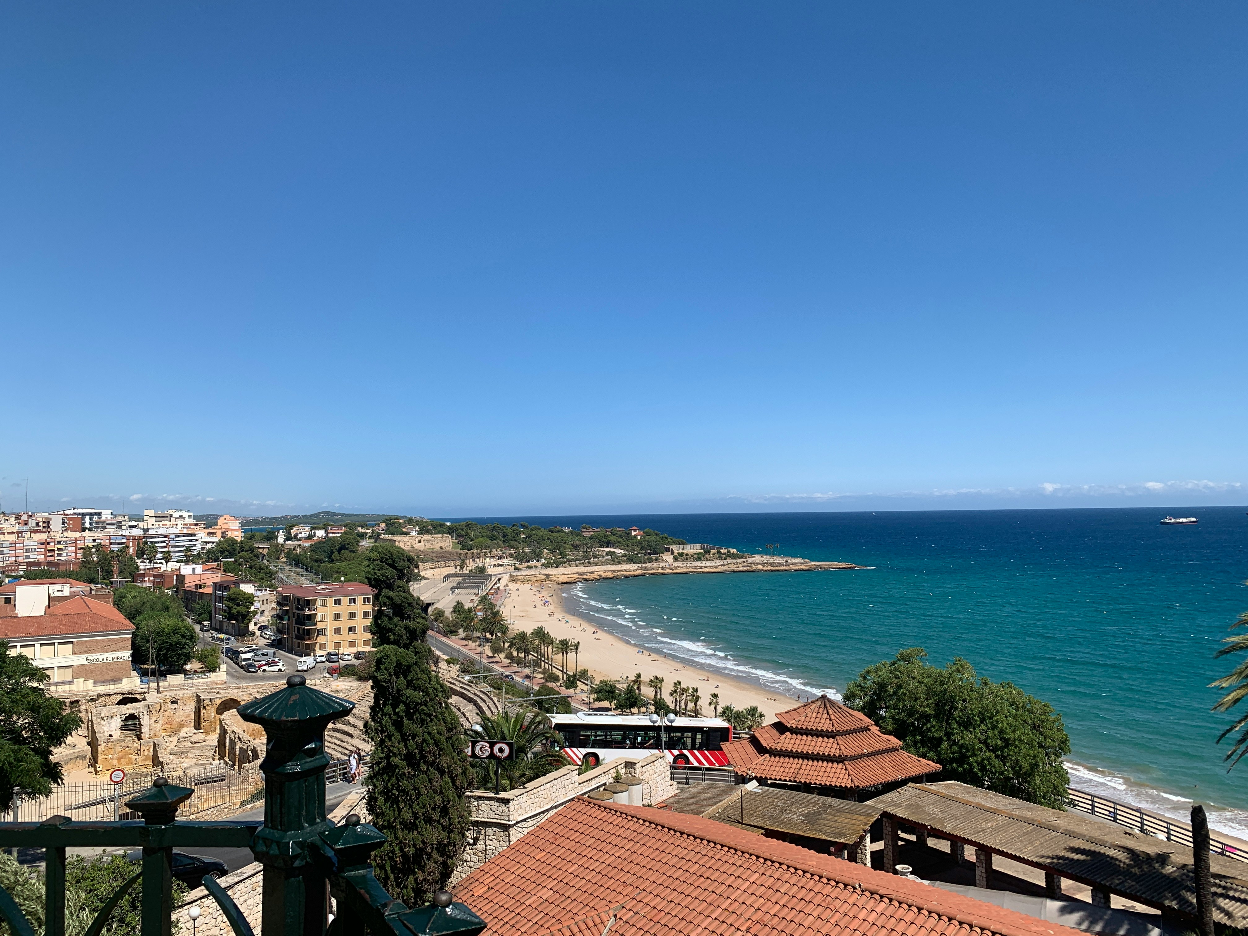 Tarragona, Spain beach view