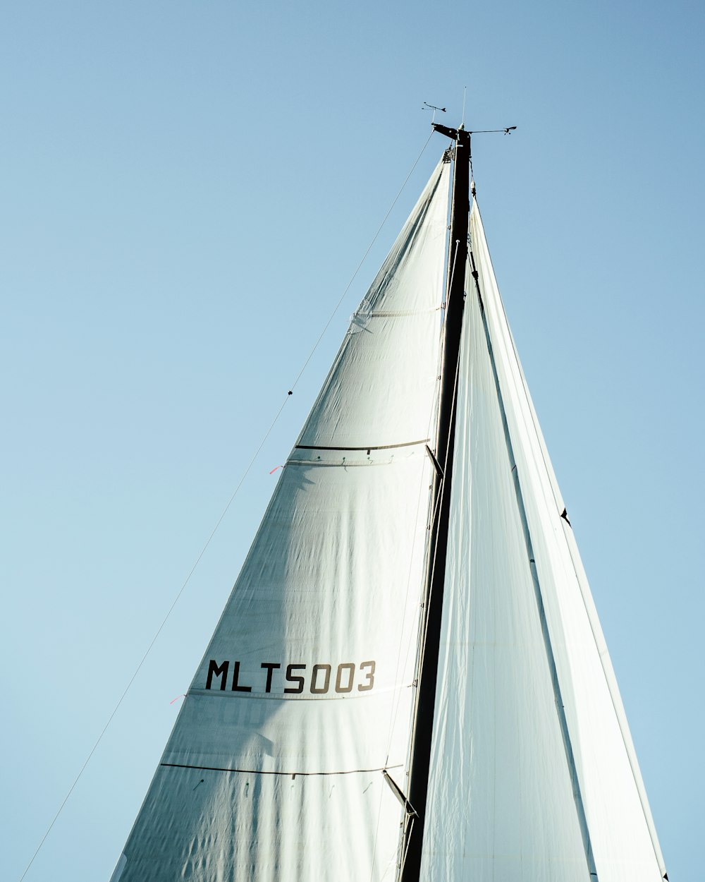 white sail boat on sea during daytime