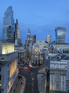 Cityscape view of Cambridge highlighting business growth and innovation.