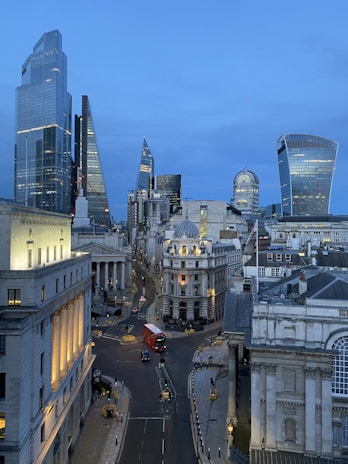 Cityscape view of Cambridge highlighting business growth and innovation.