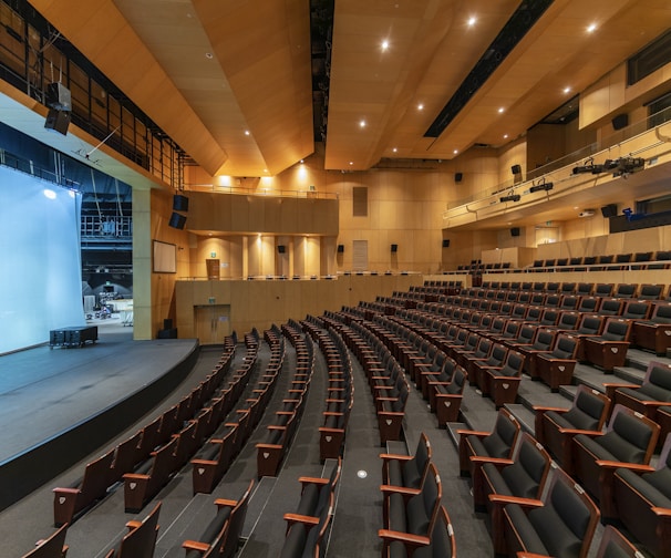 black chairs on white floor