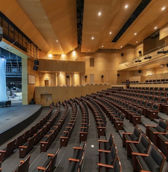 black chairs on white floor