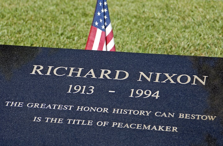   History and A biography Of  Richard Nixon, the 37th President of the United States