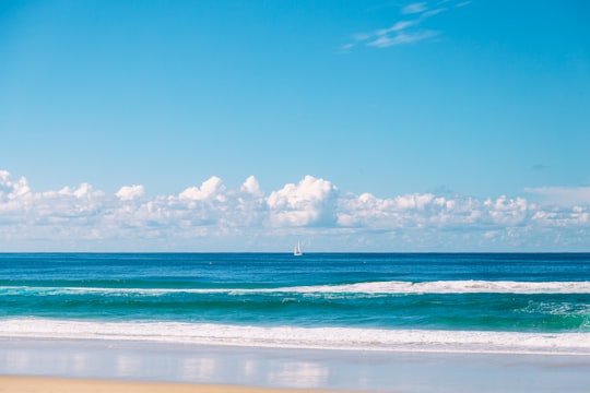 blue sea under blue sky during daytime in Gold Coast Australia