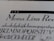 The image displays a close-up view of a font sheet showcasing different letters in a serif typeface. The words 'Mona Lisa Re' are prominently featured, along with a series of lowercase and uppercase letters in a similar font style.