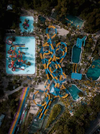 blue plastic fork on white paper