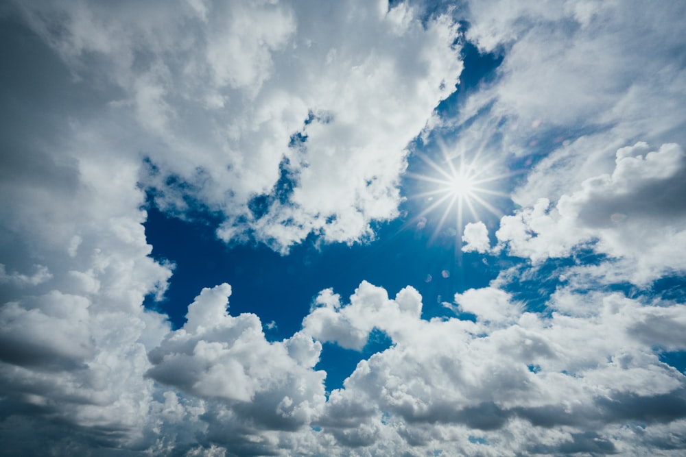 white clouds and blue sky during daytime