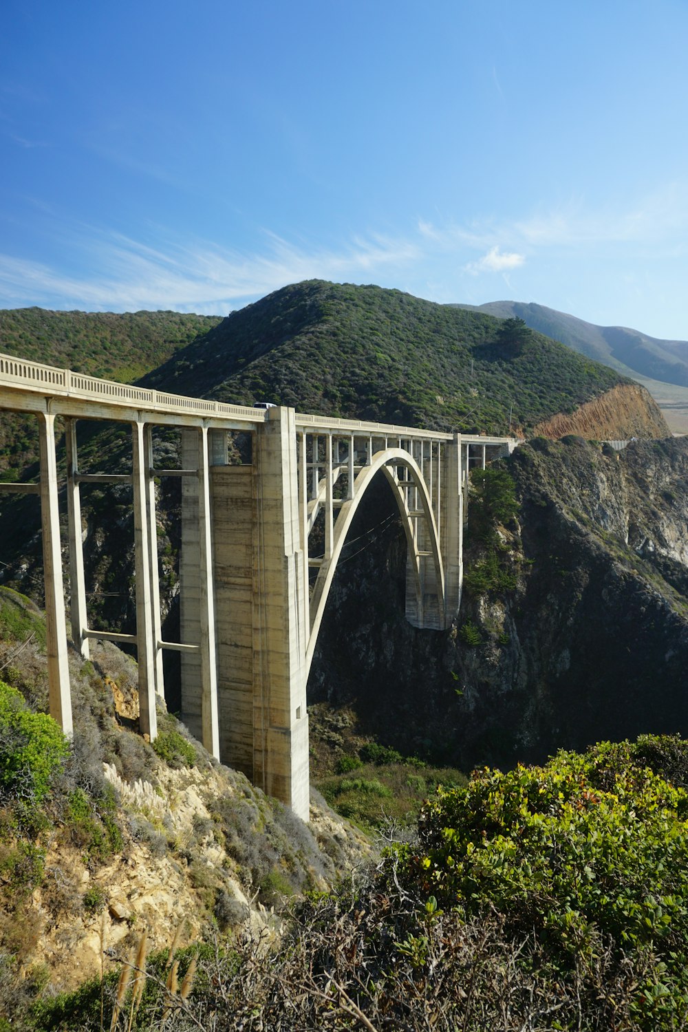 white bridge over the river