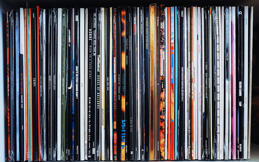 black wooden shelf with books