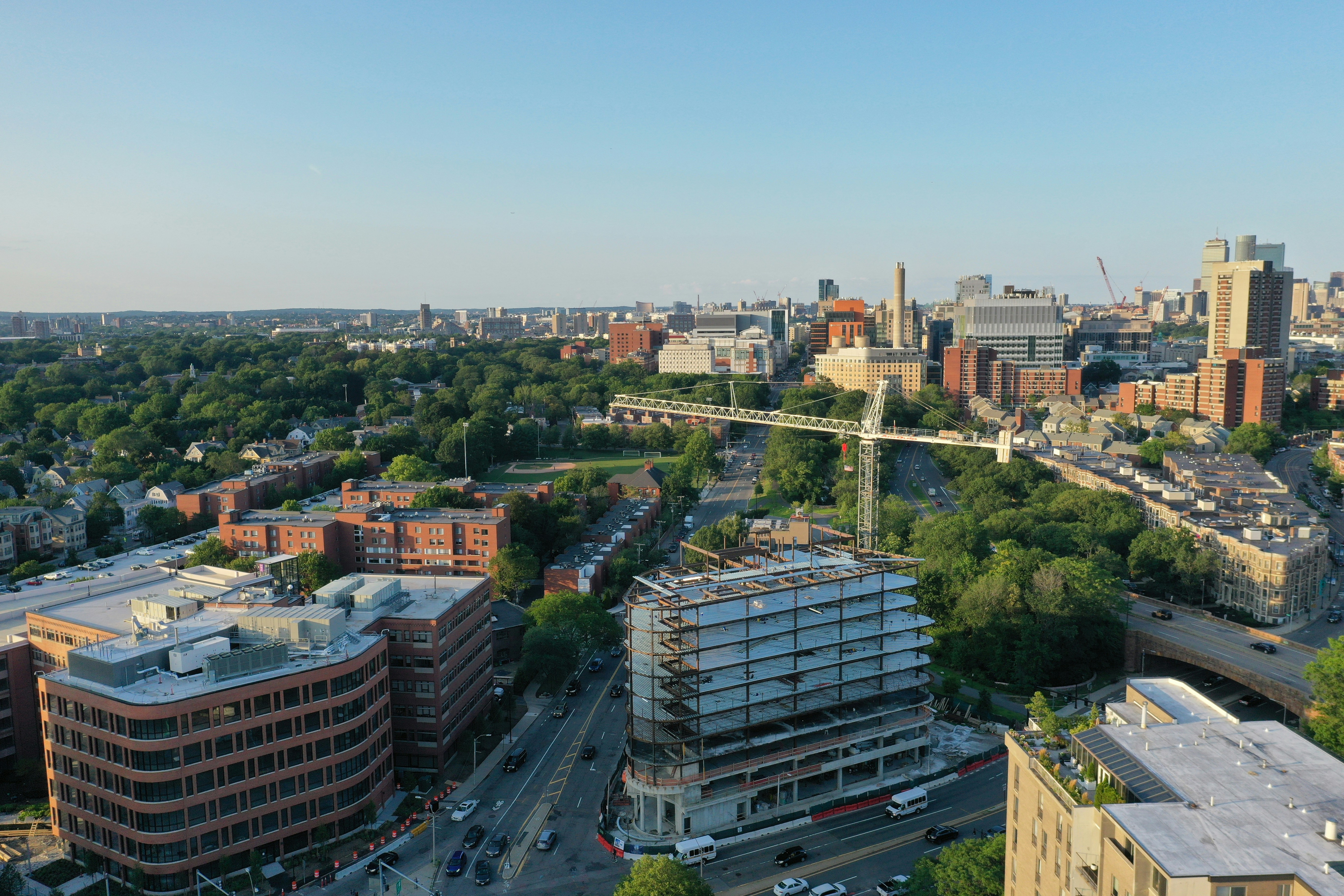 aerial view of city buildings during daytime