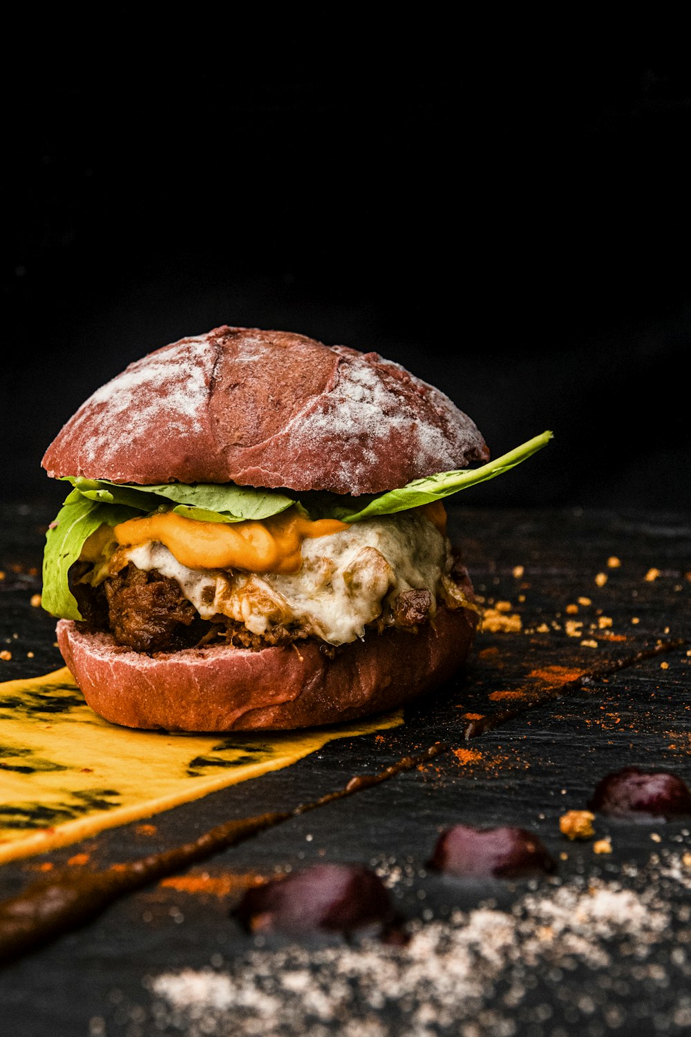 Burger and fries on brown paper bag photo – Free Burger Image on Unsplash