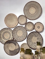 Intricate woven baskets crafted by local artisans in Estado de México.