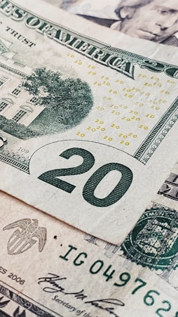 20 us dollar bill