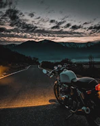 black and silver cruiser motorcycle on road during daytime
