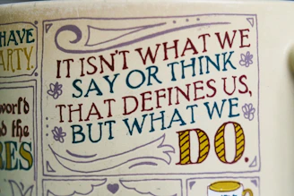 white and black happy birthday card