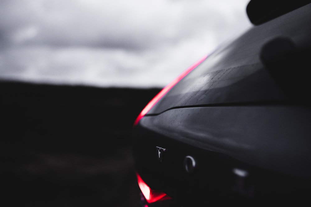 black bmw m 3 on road