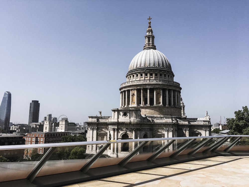 white dome building under blue sky during daytime